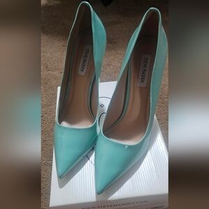 Steve Madden Vala Women's Mint/Aqua Pumps